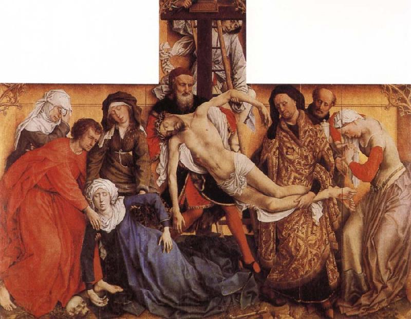 Rogier van der Weyden Descent from the Cross Norge oil painting art